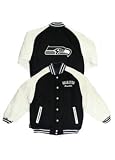 2009 Seattle Seahawks Blockade Sideline Lightweight Navy Jacket by Reebok Size: 2XL