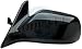 1988, 1989, 1990, 1991, 1992 Toyota Corolla SR5 All Trac Driver Side Mirror Head Assembly - Manual Remote Usa/Canada Built
