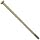 Carbon Steel Hex Bolt, Grade 5, Zinc Yellow-Chromate Plated Finish, External Hex Drive, Meets ASME B18.2.1, 6" Length, Partially Threaded, 1/4"-20 Threads, Imported (Pack of 50)