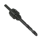 Greenlee 38507 Round Shank with Three Flat Arbor for 9/16 to 1-3/16-Inch Hole Saws
