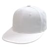 Plain Fitted Flat Bill Hat