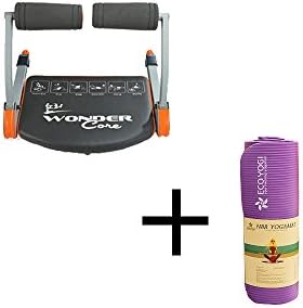 Wonder core smart 2015wondercoresmart + yoga mat / indoor sit-ups / health / diet / exercise equipment (gray orange)
