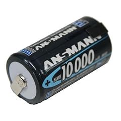 10x Ansmann 1,2v Ni-MH Akku Proffessional 10.000 mah mit L�tfahne / schnellladef�hig / hochstromf�hig