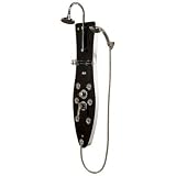 Lanai ShowerSpa in Chrome Color: Black