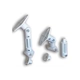 Pair of Speaker Wall Ceiling Mounts brackets MS20W 1EI Pair of Speaker Wall Ceiling Mounts brackets MS20W 1EI