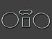 Produkt-Bild: FK-Automotive Tachoring Set fit for VW Golf 4 (1J) Bj. 1997-2003