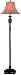 muir antique gold and ornate floor lamp - c6308