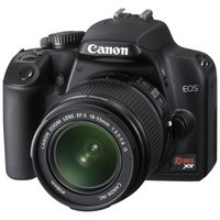 Canon Rebel XS 10.1MP Digital SLR Camera with EF-S 18-55mm f/3.5-5.6 IS Lens (Black)