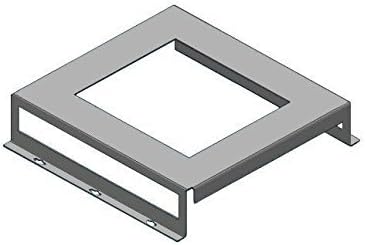 Computer Bracket Solutions - Workstation Under Desk Mount Bracket - 12.55 x 13.50 x 3.75 - Aluminum