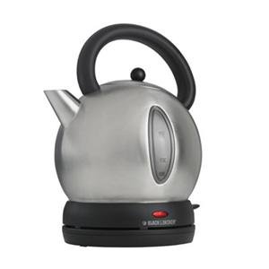 Black & Decker CK1500 Cordless Electric 57-1/2-Ounce Dome Kettle, Brushed Stainless