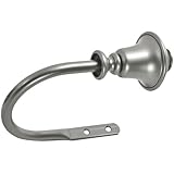 Montevilla Bell Holdback Pair for Draperies, Dark Nickel