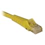 Tripp Lite Cat6 Gigabit Snagless Molded Patch Cable (RJ45 M/M) - Yellow, 6-ft.(N201-006-YW)