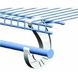 ClosetMaid Support for SuperSlide Hanging Bar, White #5629