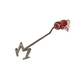 Single Letter Steak Branding Iron - M