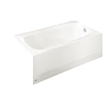Buy American Standard 2461.102.020 Cambridge 5-Feet Bath Tub with Right-Hand Drain,... by American Standard