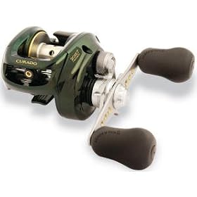 Shimano CU201E7 Curado Baitcasting Reels 7.0:1, 8/180, 10/155, 14/110, 6 BB, Left Retrieve