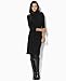 Lauren by Ralph Lauren Dress, Long Sleeve Lavogna Merino Sweater Black M