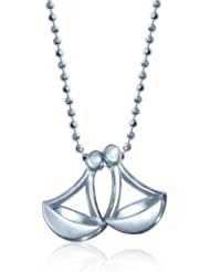 Alex Woo "Little Signs" Balancing Scales (Libra) Pendant Necklace, 16"