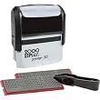 Cosco 030600 2000 Plue Printer 30 - one-color create-a-stamp kit, 4-line kit, black ink
