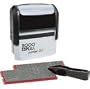 Cosco 030600 2000 Plus one-color create-a-stamp kit, 4-line kit, black ink