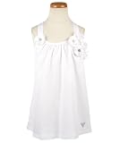 Guess Flower Song Tank Top (Sizes 7 - 16) - white, 14