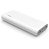Anker 2nd Gen Astro E5 16000mAh Portable Charger  External Battery Power Bank with PowerIQ Technology 2-Port 3A for iPhone 6 Plus 5S 5C 5 4S, iPad Air, mini, Galaxy S6 S5 S4 S3, Note 4 3 2, Tab 4 3 2 Pro, Nexus 4 5 7 10, HTC One, One 2 (M8), LG G3, MOTO X G, most other Phones and Tablets (White).