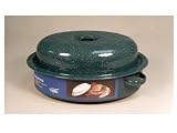 Falcon 860030 Oval Roaster Green Speck 30cm