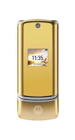 Motorola KRZR K1 Gold Sim Free Unlocked Mobile Phone