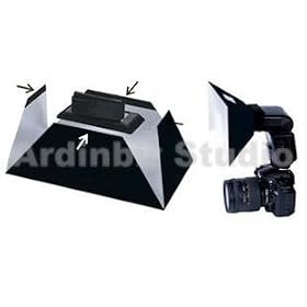 Ardinbir Flash Softbox Diffuser for Canon 430EX II, 580EX II, 270EX, 430EX, 580EX, 550EX, 420ex, 540ez, 380EX, 420EZ, 431ez Speedlight Flash; Small Size(20.2×12.2×9cm)
