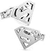 Sterling Silver Superman Cufflinks