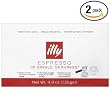 illy Caffe Espresso (Medium Roast, Red Band), 18-Count E.S.E. Pods (Pack of 2)