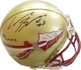 Lorenzo Booker Autographed/Hand Signed Florida State Seminoles Replica Mini Helmet Go Noles