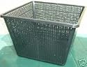 Large Lily basket water pond plant pot 28x28x18cm square