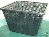 Large Lily basket water pond plant pot 28x28x18cm square