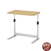 ナカバヤシ 机上ラック 15・17インチ液晶モニター対応 木目 RK-530SM