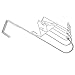 Marrywindix 7 Hook Metal Over the Door Rack Hanger for Hanging Clothes , Coat , Hat, Belt (7 Hooks White)