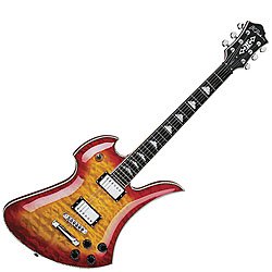 B.C. Rich Mockingbird Special X Electric Guitar, Cherry Sunburst