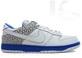 Nike Men's Dunk Low CL True Blue 3's Style # 304714-119
