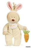 Munchkin Baby Bear in Bunny Jammies Plush Musical Pull Toy- 10