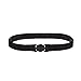 Jelt Unisex Flexible Elastic Grippy Gel Belt : Black