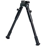 UTG New Gen High-pro Shooters Bipod, Rubber Feet, 8.7"-10.6"