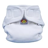 Little Beetle ONE Trim Organic Cotton Velour Diaper with Aplix Closure Size 3 Earthy Orange