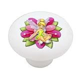 Tinkerbell Decorative High Gloss Ceramic Drawer Knob