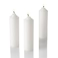 Set of 25 Unscented Vigil Candles
