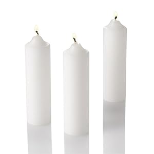 Set of 200 Unscented Vigil Candles