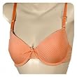 Mamia Gold Lace Demi Cup Convertible Strap Bras with Cute Bow (Br6246pl)
