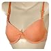 Mamia Gold Lace Demi Cup Convertible Strap Bras with Cute Bow (Br6246pl)