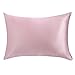 OOSILK 100% Mulberry Silk Pillowcase for Hair Queen 20in x 30in,Light Plum,Gift Wrap, 1pc