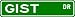 GIST Street Sign ~ Family Lastname Sign ~ Gameroom, Basement, Garage Sign