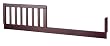 Toddler Bed Conversion Rail (For M0591 and M4901) in Cherry Finish By Da Vinci Baby Furniture